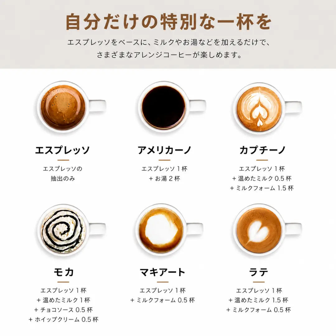 Kohi Kan - コードレス・全パーツ水洗い可 手のひらサイズのポータブルエスプレッソ